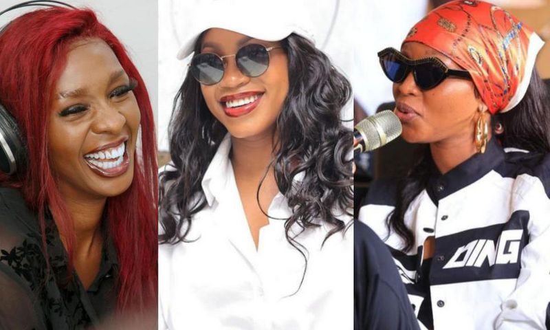 Cindy, Sheebah and Spice Diana
