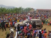 Francis Mwijukye had a heroic return to his constituency last month