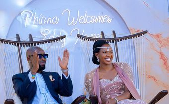 Singer Eddy Kenzo and Fiona Nyamutoro at their recent function. Meticulous planning and attention to detail is required for managing special events