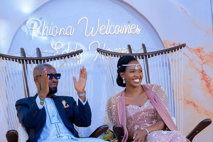 Singer Eddy Kenzo and Fiona Nyamutoro at their recent function. Meticulous planning and attention to detail is required for managing special events