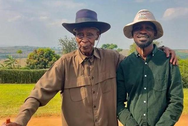 Bobi Wine and his father in law