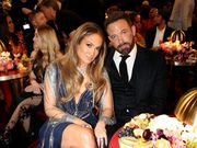 Jennifer Lopez and Ben Affleck at the 2023 Grammys.Johnny Nunez/Getty