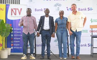 Stakeholders of the ABBA Re-Björn concert pose for a photo moment after the event launch
