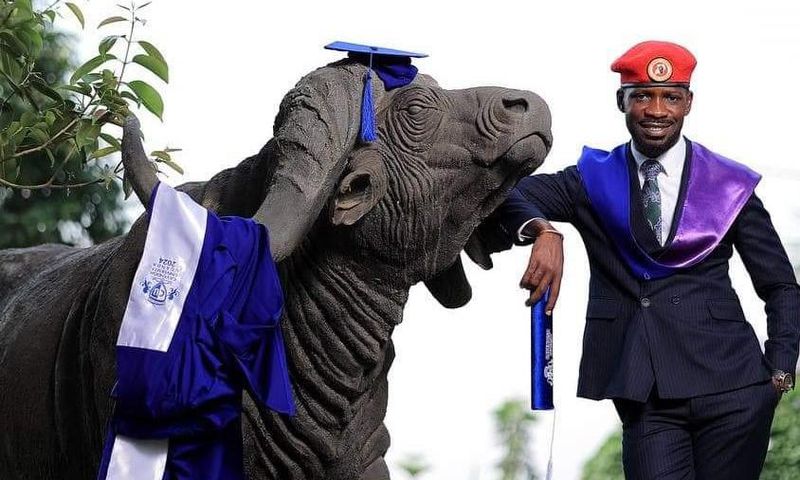 Bobi Wine finally completed his law degree