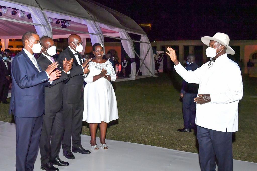 President Museveni graced Dr Atwiine's 25th marriage anniversary