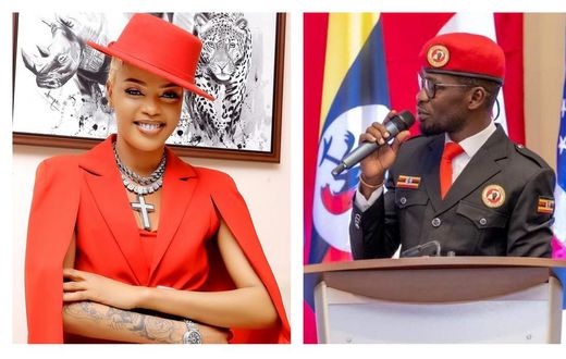 Nina Rose and Bobi Wine