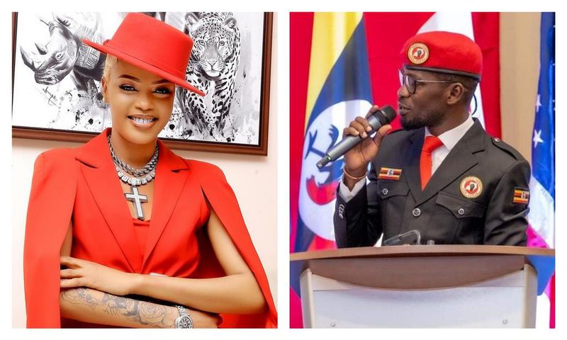 Nina Rose and Bobi Wine