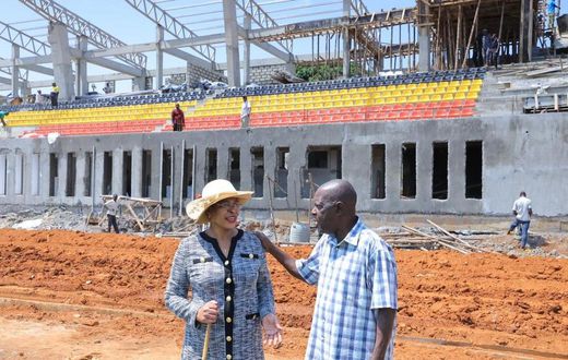 Opondo visited the Speaker of Parliament, Anita Among,