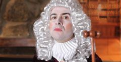 The tradition of wearing wigs in courtrooms began in England [Medium]