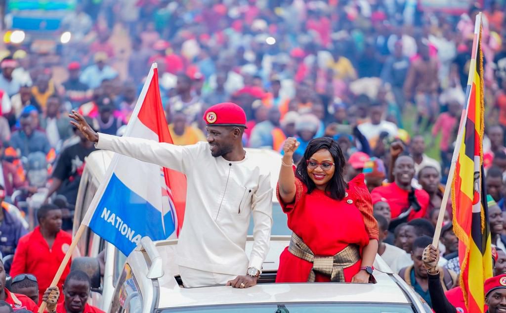 Bobi Wine and Nabagabe