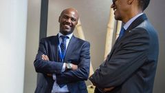 Andrew Mwenda and Paul Kagame
