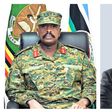 Gen Muhoozi Kainerugaba and his brother-in-law Odrek Rwabwogo