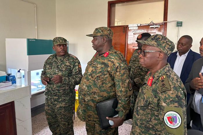 Lt Gen Sam Okiding, Deputy Chief of Defence Forces, officiated the launch