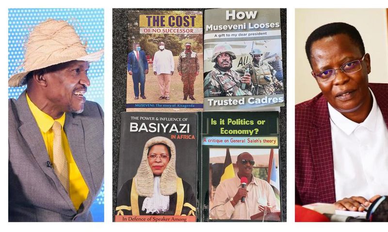 MP Betty Nambooze (R) wants Tamale Mirundi 's written works preserved