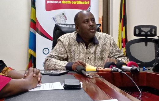 Minister David Muhoozi