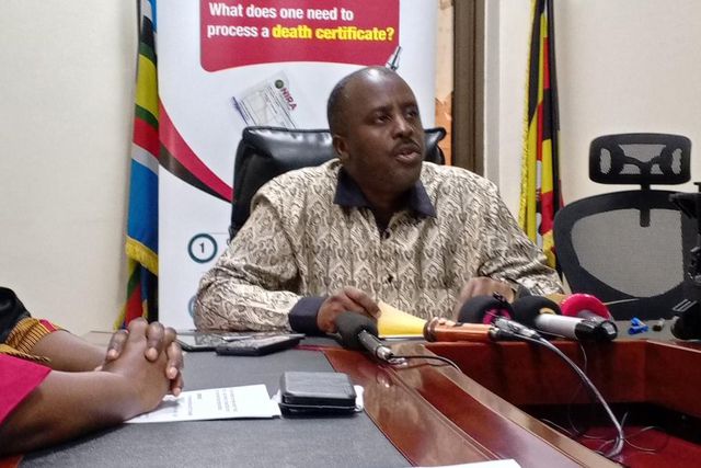 Minister David Muhoozi