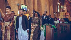 Queen Sylvia Nagginda Luswata and Prince Richard Ssemakookiro