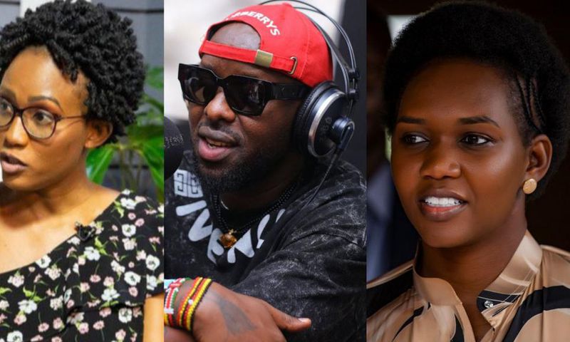 Doreen Kabareebe, Eddy Kenzo and Phiona Nyamutoro