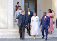 Speaker Anita Among in Vatican
