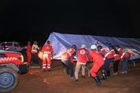 The Red Cross has set a emergency shelters for those affected