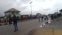 Clash in Bayelsa as youths pelt protesters with bottles, stones to disperse them [NAN]