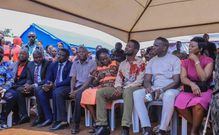 Bobi Wine at the NUP team at Kiteezi