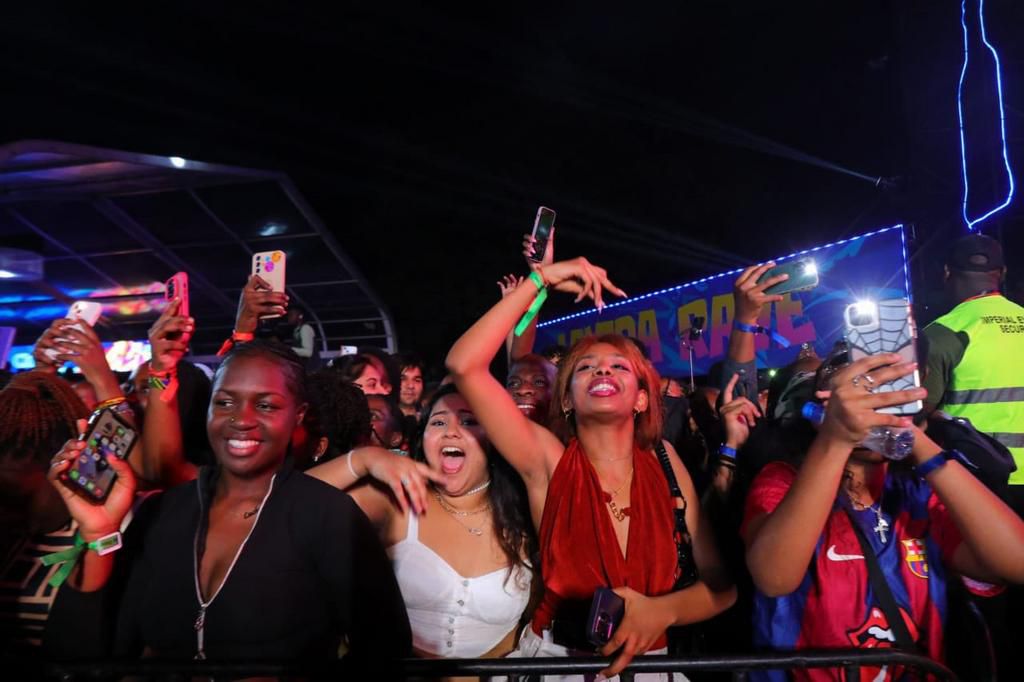 Revelers at Lavida Rave