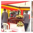 The funeral of Joseph Tamale Mirundi at his ancestral home