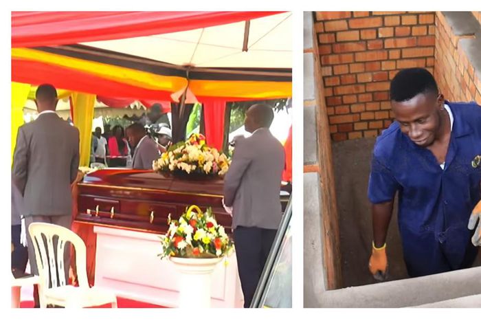 The funeral of Joseph Tamale Mirundi at his ancestral home