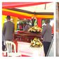 The funeral of Joseph Tamale Mirundi at his ancestral home