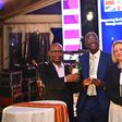 (L-R) Allan Mugisha the Executive Director Ernst and Young, Andrew Kilonzo the Uganda Breweries Managing Director and the British High Commissioner Kate Airey at the launch of the British Chamber of Commerce Uganda
