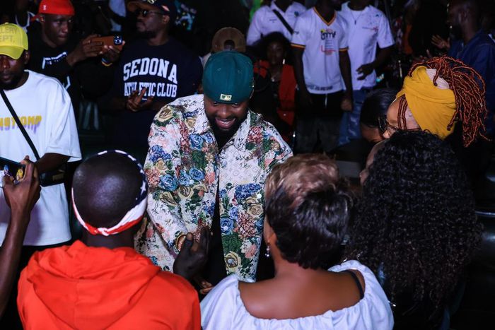 Eddy Kenzo at the jam session last night