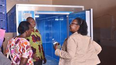 Alice Kaboyo at AMSTUS Agro Processing & Exports Ltd