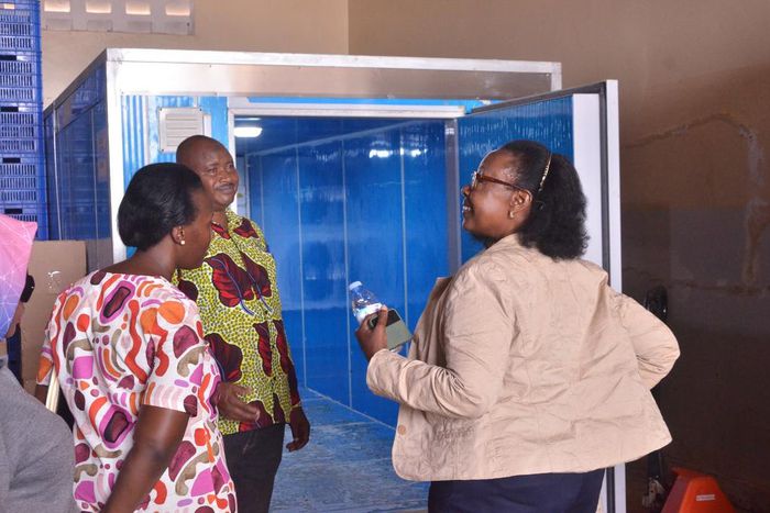 Alice Kaboyo at AMSTUS Agro Processing & Exports Ltd