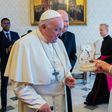 Speaker Among exchanged gifts with Pope Francis