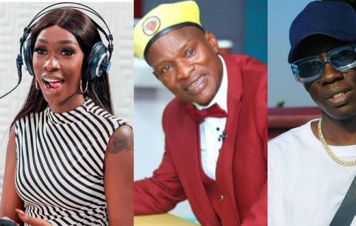 Judith Heard, Tamale Mirundi and Douglas Lwanga