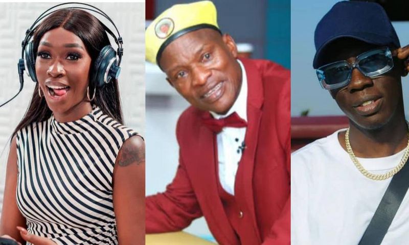 Judith Heard, Tamale Mirundi and Douglas Lwanga