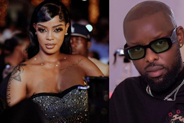 Nina Roz and Eddy Kenzo