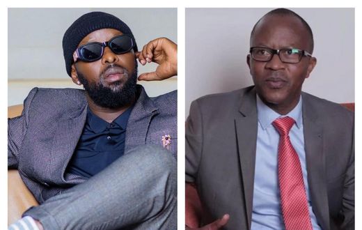 Eddy Kenzo and Grank Gashumba