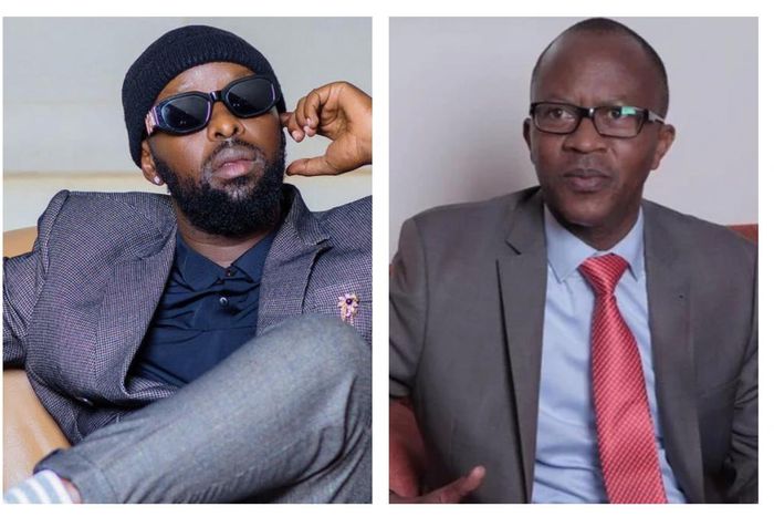 Eddy Kenzo and Grank Gashumba