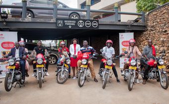 Up to 18 motorcycles have been won in the drive so far