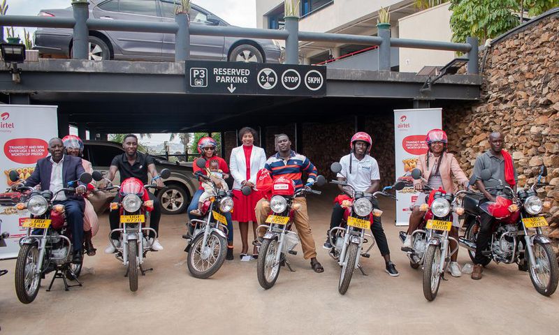 Up to 18 motorcycles have been won in the drive so far