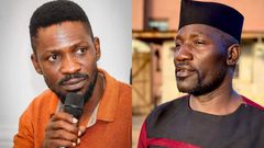 Bobi Wine and Eddie Yawe