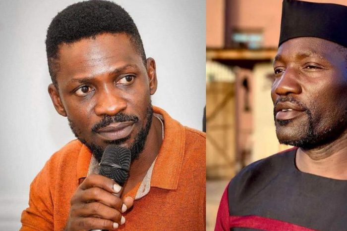 Bobi Wine and Eddie Yawe