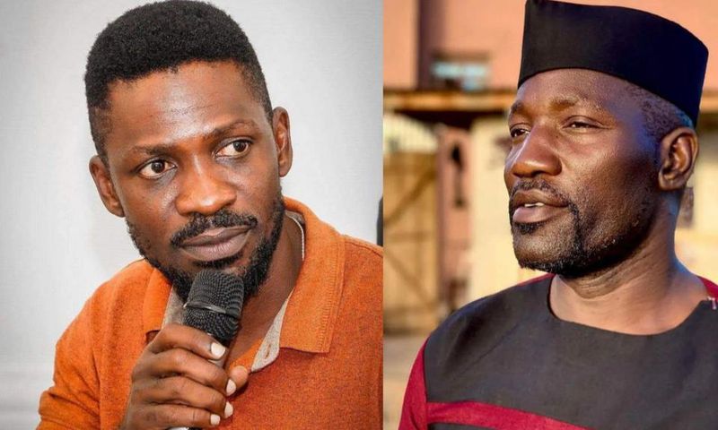Bobi Wine and Eddie Yawe