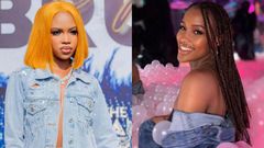 Sheilah Gashumba and Natasha Nyonyozi