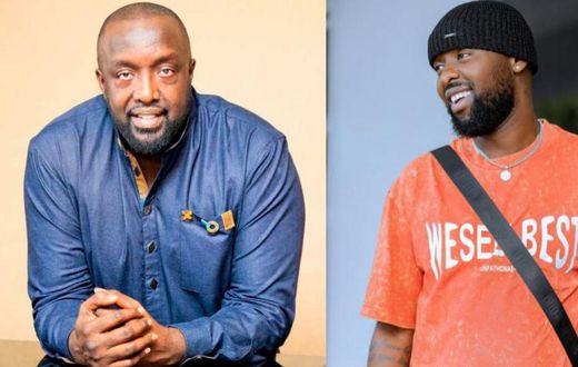 Alan Kasujja and Eddy Kenzo