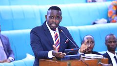 National Unity Platform (NUP) spokesperson and Leader of the Opposition, Hon Joel Ssenyonyi