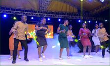 Lift Up Jesu Choir on stage