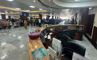 The new lounge at Entebbe Airport